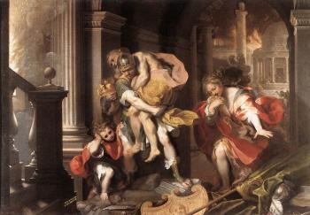 Federico Barocci : Aeneas Flight from Troy